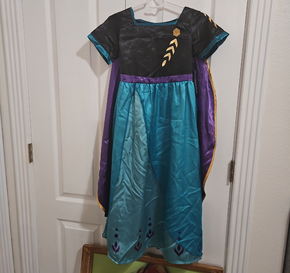 NWT Disney Frozen Princess Costume - Sz 9/10
